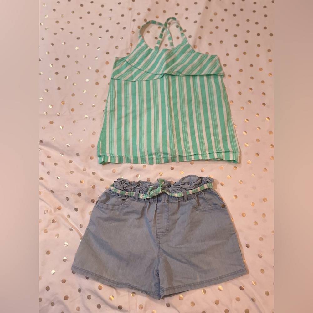 GUC Delias Girl Sz 5/6 Tank and Short Set